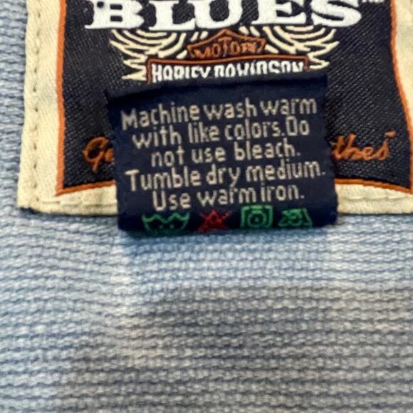 Harley-Davidson Denim Shirt Large - Picture 5 of 5